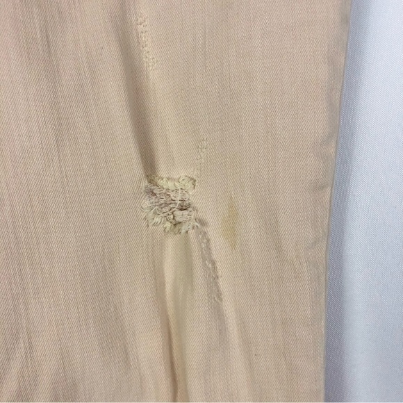 Free People We the Free Great Heights Pink Frayed Skinny Jeans 31 - Picture 6 of 6